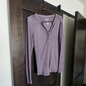 Lavendar Maurices Thermal Shirt